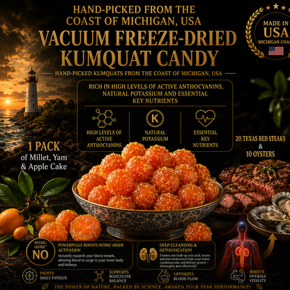 🔥 RECLAIM YOUR PRIME—💪AUSTRALIAN ORGANIC KUMQUATS POWERED BY PERUVIAN MACA-BP